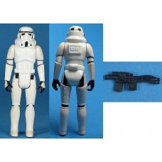 Stormtrooper :  figura vintage  de Star Wars kenner 1977 ( Con Arma )    