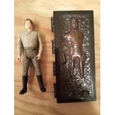 Han Solo in Carbonite Chamber, figura kenner power of the force  1984 incluye carbonita original 