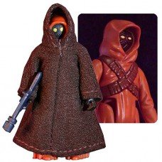 Jawa , figura de Star Wars kenner 1978 con arma y con capa de tela 