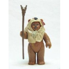 Paploo Ewok kenner power of the force 1984, open box  con arma  